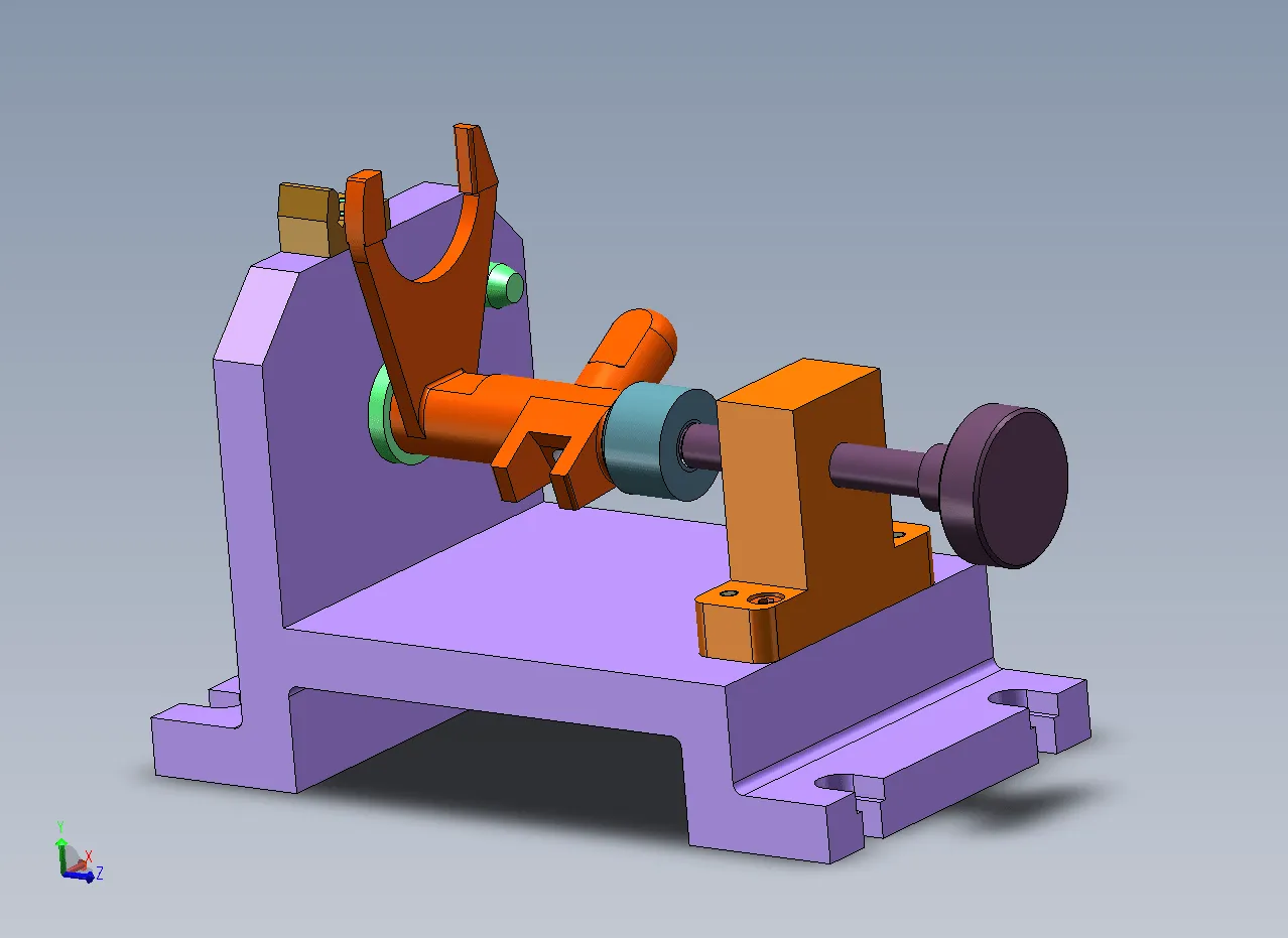 K2130-副变速拨叉工艺及铣内侧面夹具设计【含SW三维图】