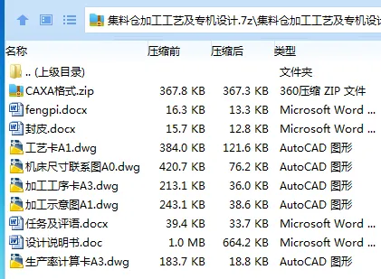Z2458-集料仓加工工艺及专机设计