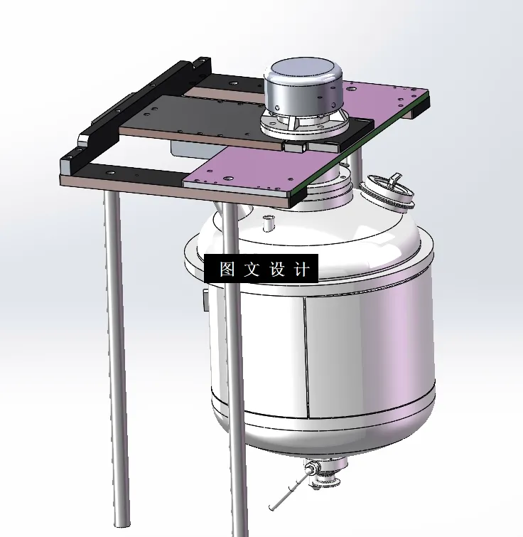 N8411-真空搅拌机的设计【含SW三维图】