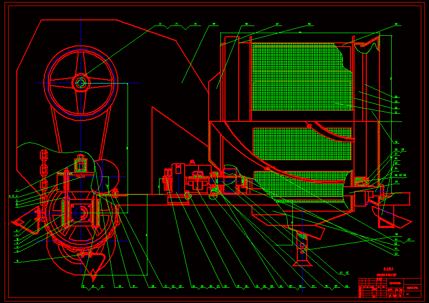 N8426-自动滚筒选沙机的结构设计（筛沙机）