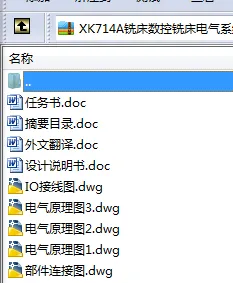 N8439-XK714A铣床数控铣床电气系统设计