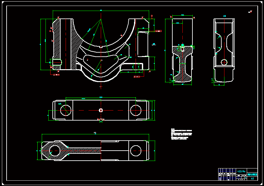 N8462-机体主轴承盖零件的机械加工工艺及夹具设计