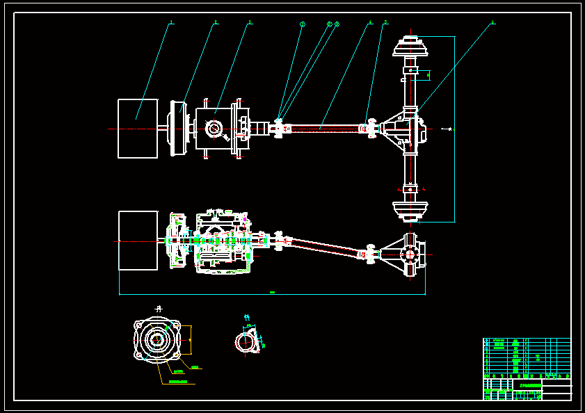 N8465-叉车的传动系统设计