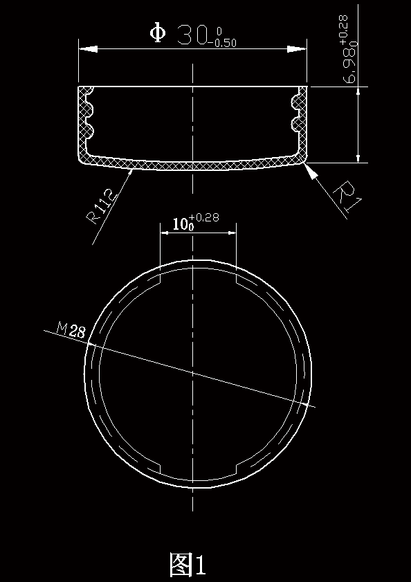 N8480-螺纹瓶盖成型工艺及模具设计