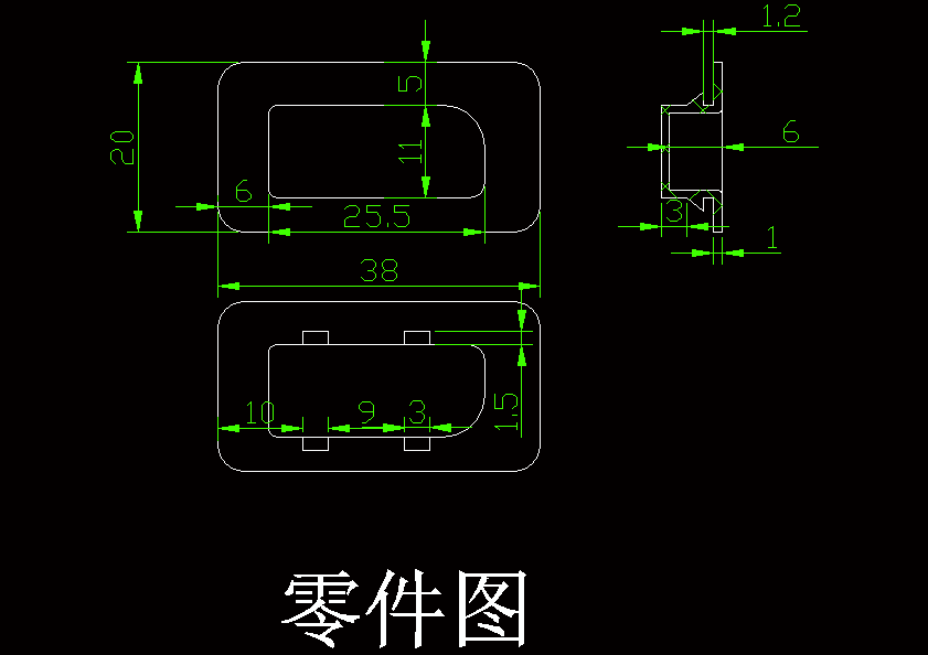 N8490-挡条套塑料成型工艺及模具设计