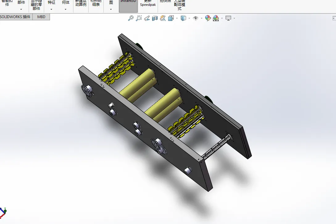 Z2528-玉米秸秆保留型收割榨汁机的去叶系统设计【含SW三维图】