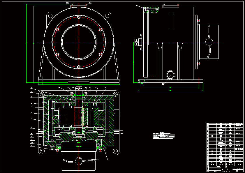 N8517-SHDJ-A型星轮减速器设计