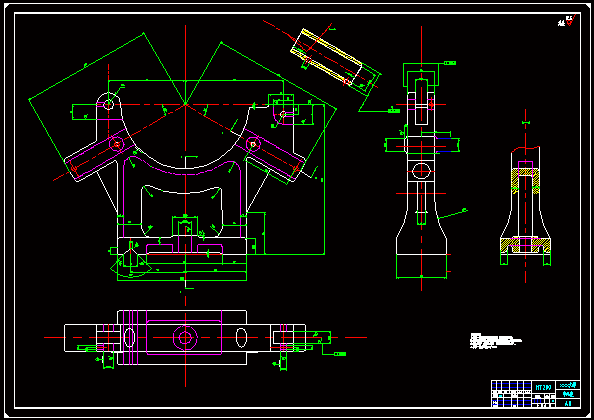 N8579-中心架零件工艺及夹具设计