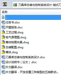 N8590-刀具库总装与控制系统设计-链式刀库-32把刀