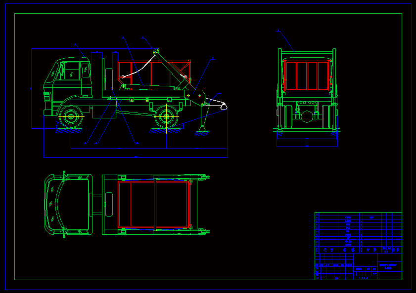 N8747-新型摆臂式自装卸汽车设计