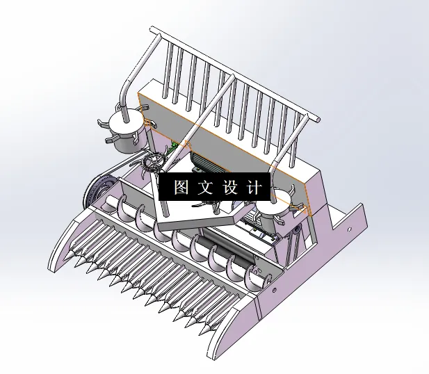 N8757-玉米收割机收获装置的仿真设计【含SW三维图】