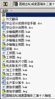 N8777-圆锥齿轮减速器箱体三面十八轴组合钻床设计