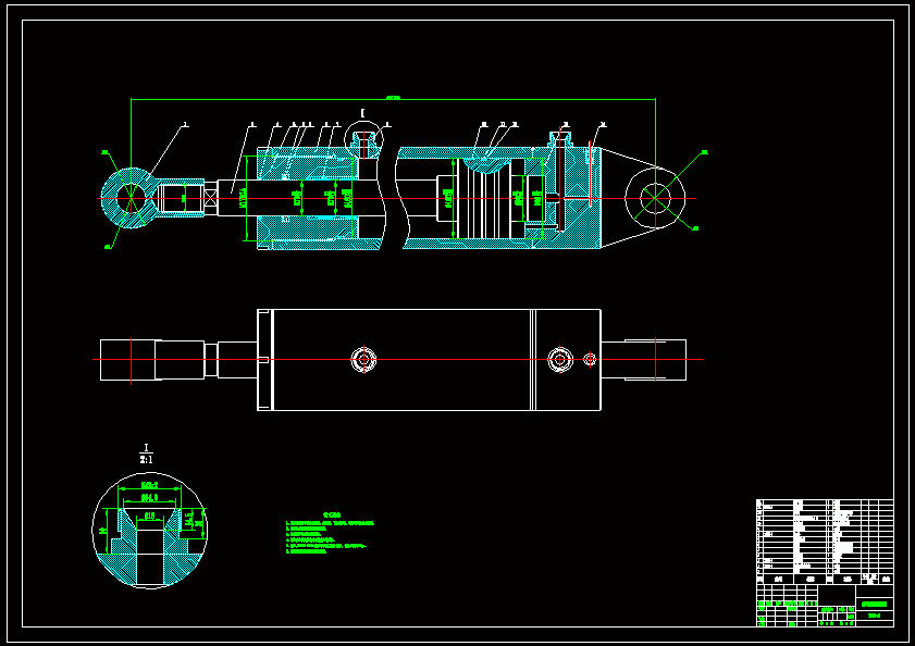 N8780-三轮车自卸装置液压缸设计