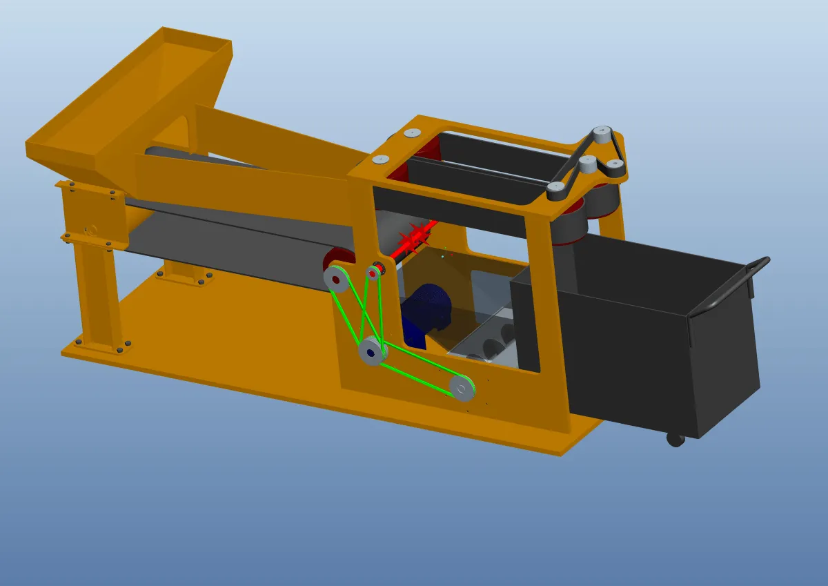 N8793-垃圾与垃圾袋自动分离装置设计【含Proe三维图】