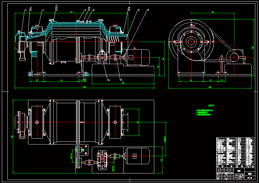 N8806-φ600溢流型球磨机的设计