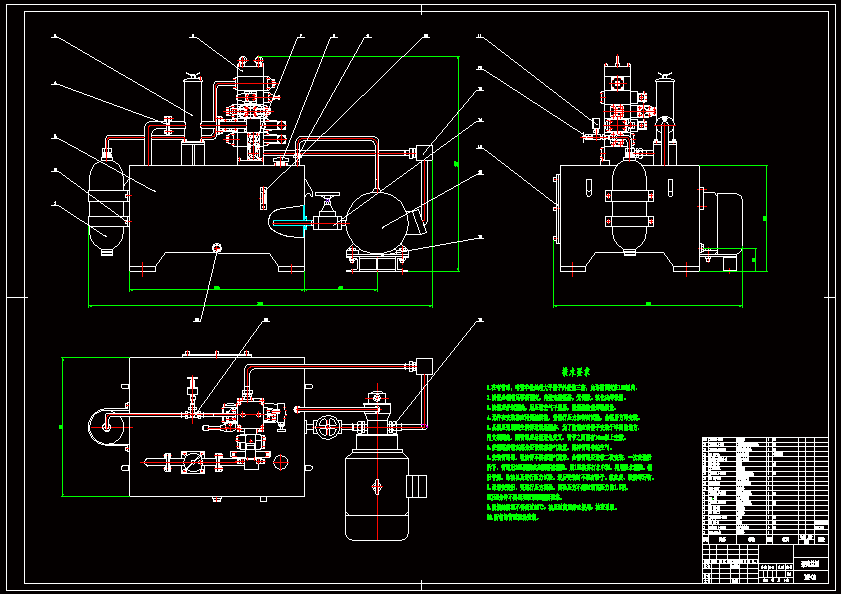 N8809-63吨低能耗双动液压机液压系统设计