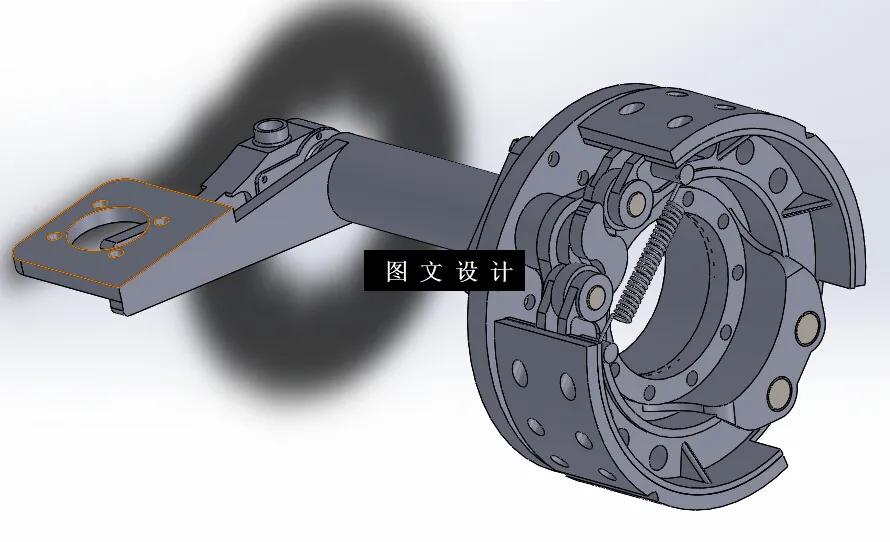 N8885-客车鼓式制动器的设计及三维建模【含SW三维图】