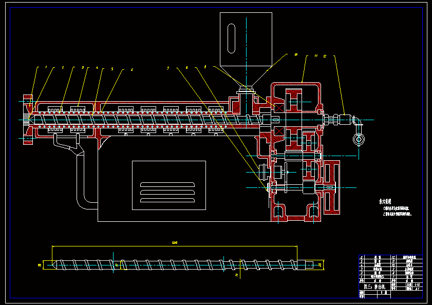 N8886-地暖管挤出生产工艺设计
