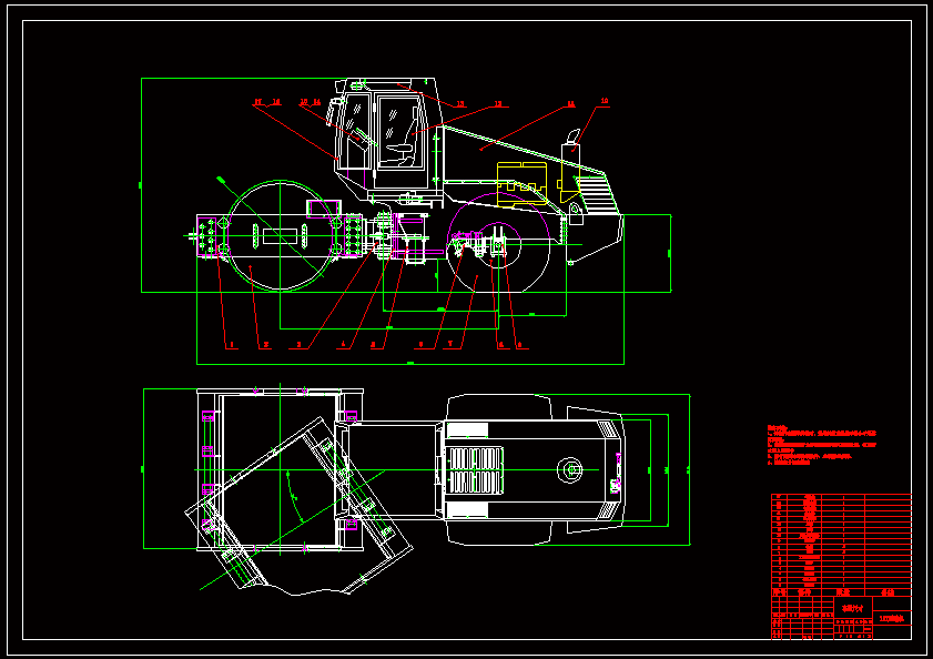 N8899-12T压路机的总体设计