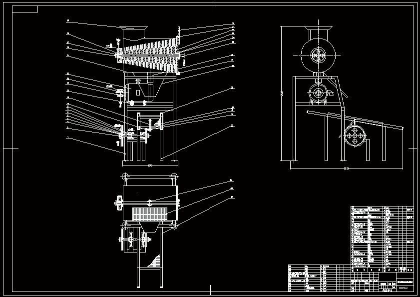 N9022-西瓜子清洗与分选机的设计