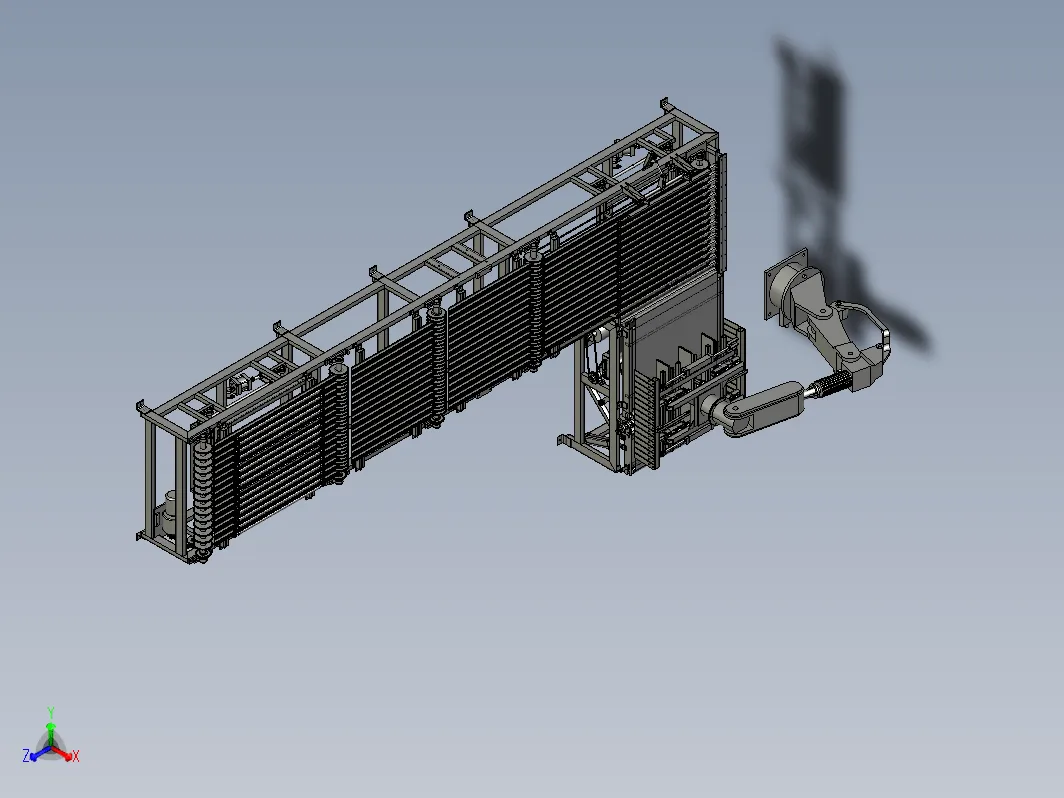 N9078-码坯自动化生产线横向编组设计【含三维图】