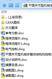 N9131-平面关节型机械手整体结构和控制系统设计