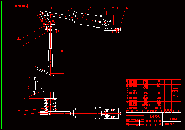 N9143-8英寸钢管热浸镀锌自动生产线镀锌主机提升机构设计