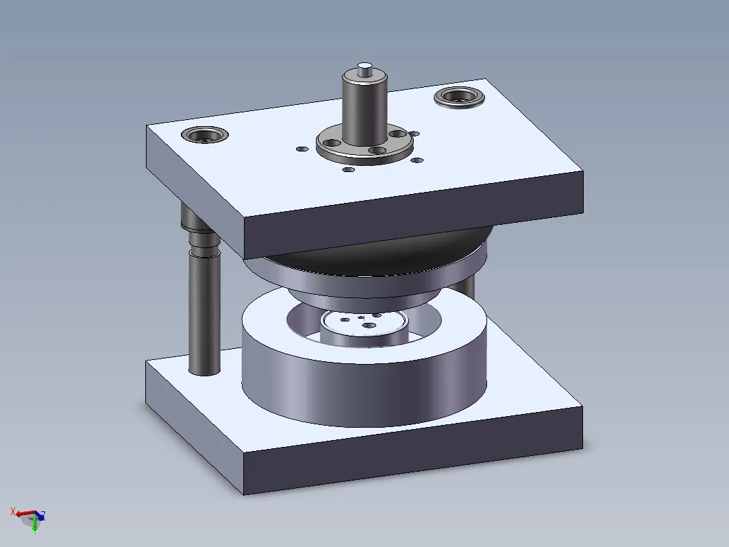 N9153-油位传感器壳体模具设计与动画演示【含三维图】