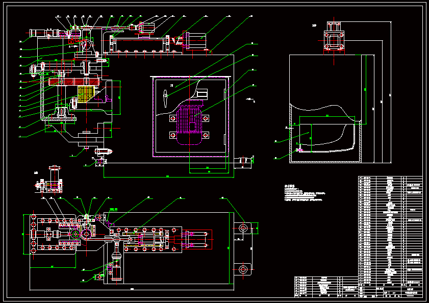N9158-弯管机总体设计