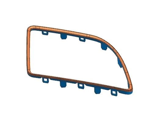 N9207-汽车换档装饰条注塑模具设计【含UG三维图】