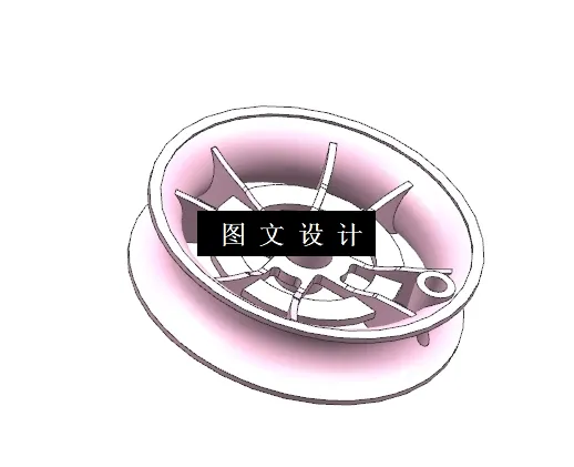 N9265-风筝轮注塑模具设计【含UG三维图】