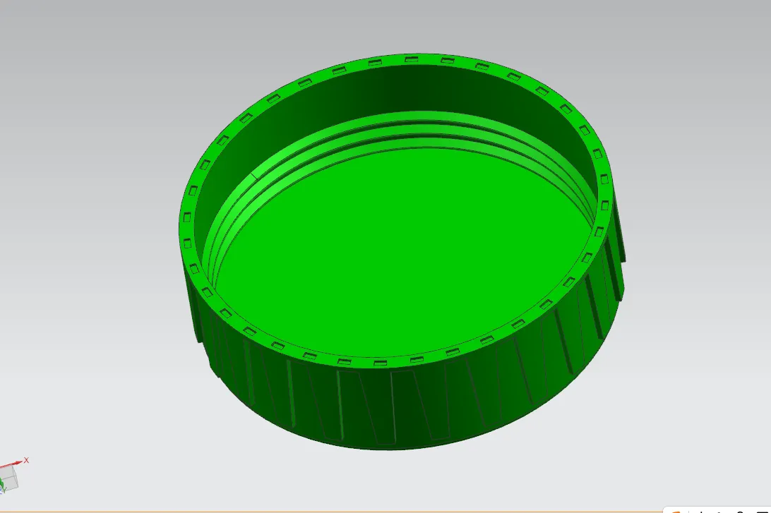 Z2540-瓶盖注塑模具设计-自动脱螺纹【含UG三维图】