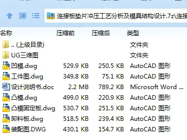 Z2566-连接板垫片冲压工艺分析及模具结构设计[含UG三维图]