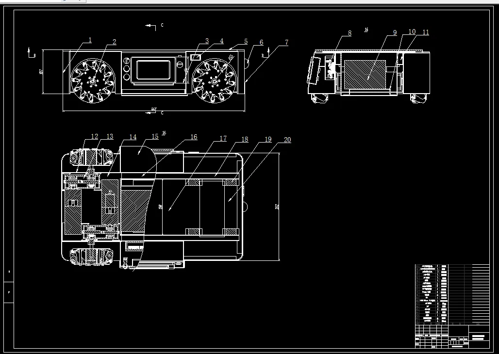 Z2590-基于麦克纳姆轮的AGV设计