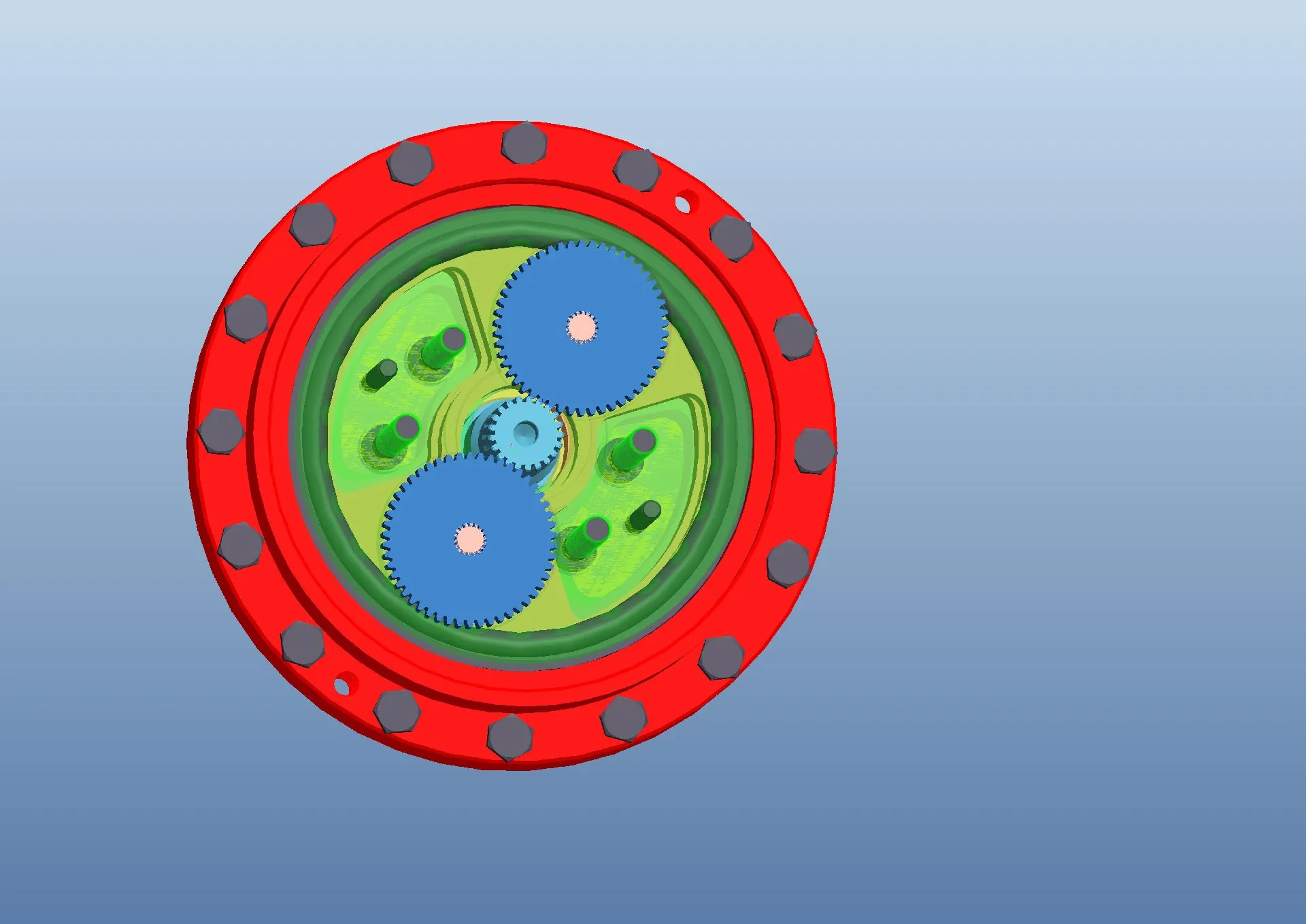 Z2599-两个行星轮RV减速器设计及仿真【含UG三维图】