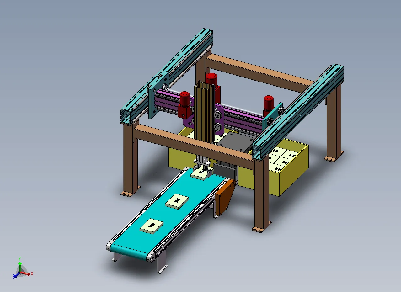 Z2604-锂电池称重分拣装箱设备设计[含SW三维图]