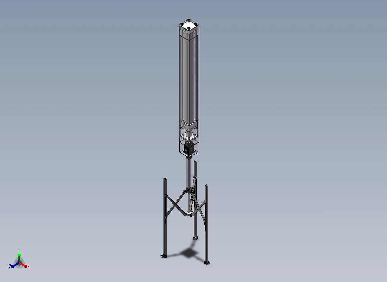 Z2627-桁架式轮胎搬运机器人的手部和腕部设计[含SW三维图]