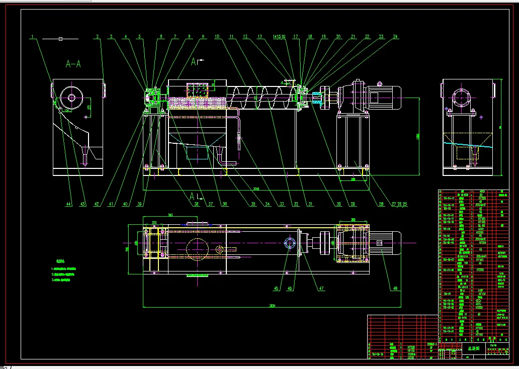 Z2674-螺旋管状面筋机的设计