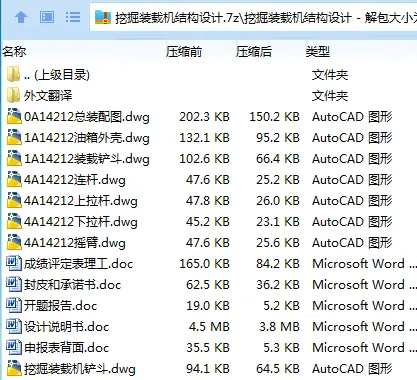 Z2703-挖掘装载机结构设计 Z2703-挖掘装载机结构设计