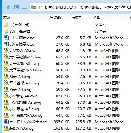 Z2717-玉竹切片机的设计【含SW三维图】
