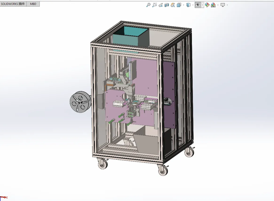 Z2739-茶叶包装机的设计【含SW三维图】