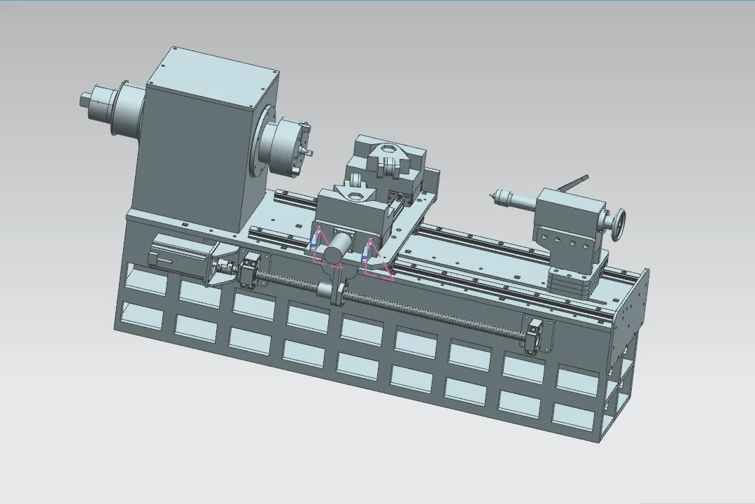 Z2770-全尺寸车轴表面深度滚压机床设计[含三维图]