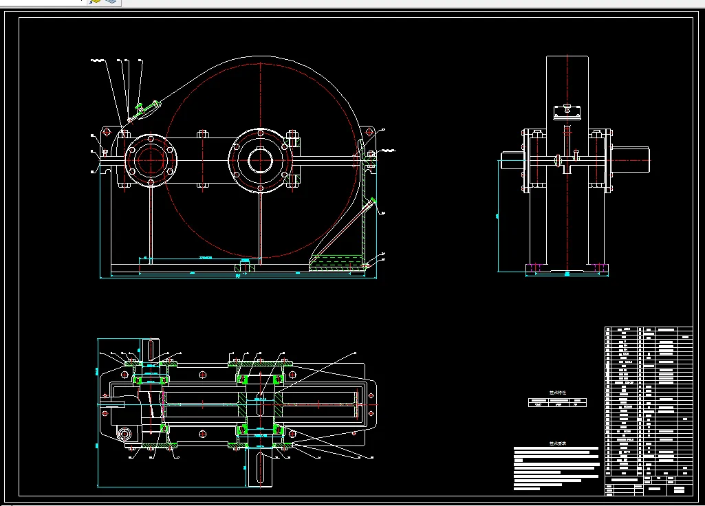 Z2809-一级圆柱齿轮减速器及其输出轴加工工艺设计