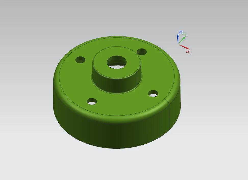 Z2836-台阶端盖注塑模具设计-长65【含UG三维图】