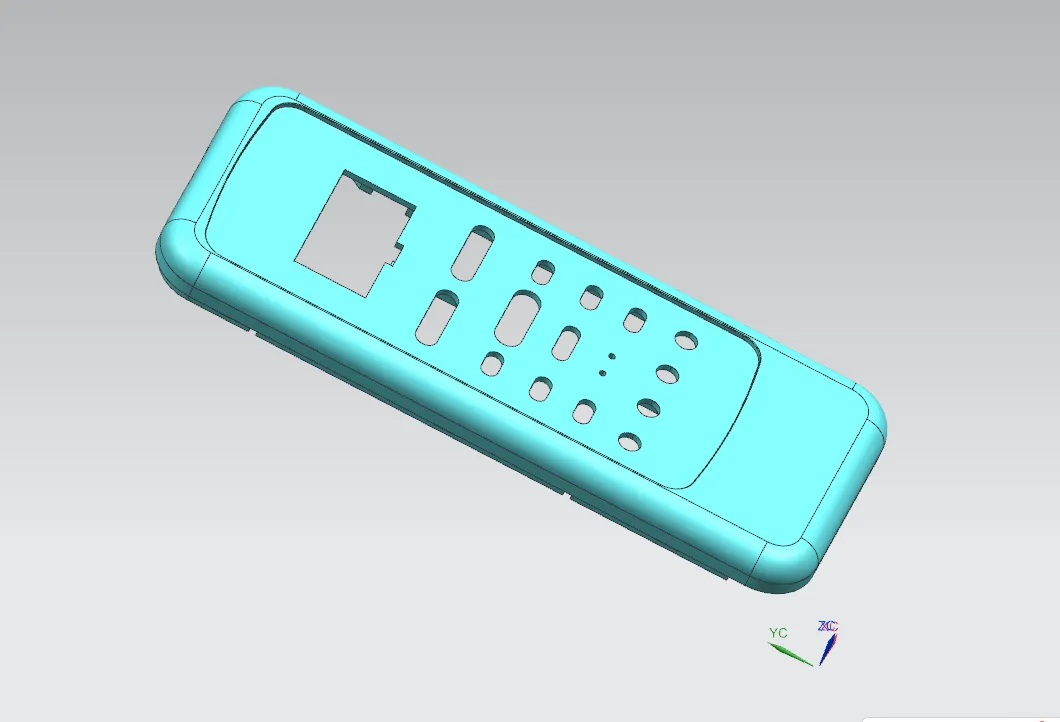 Z2874-遥控器上盖注塑模具设计-含模流【含UG三维图】