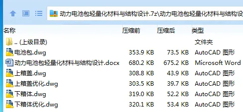 Z2890-动力电池包轻量化材料与结构设计