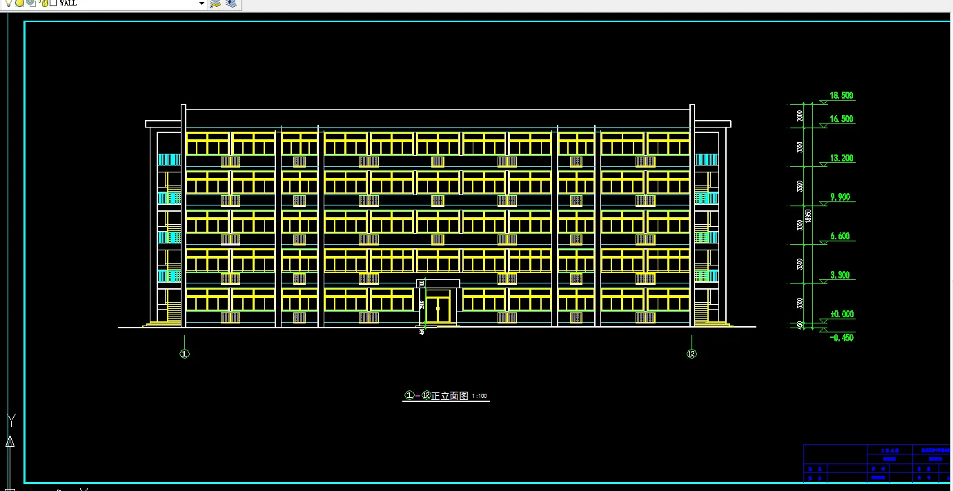 Z2898-盐城市某中学宿舍楼设计