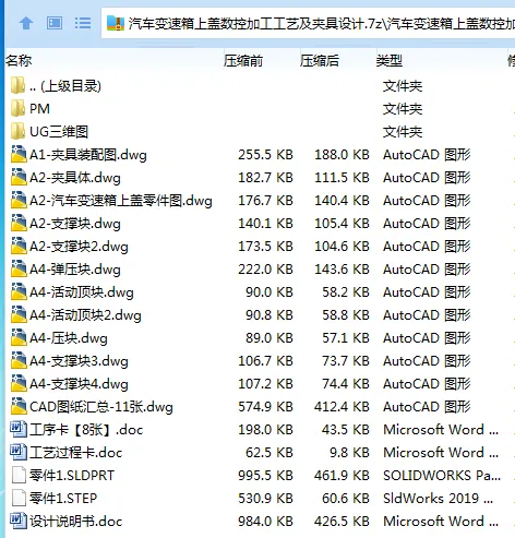 Z2903-汽车变速箱上盖数控加工工艺及夹具设计【含UG三维图】