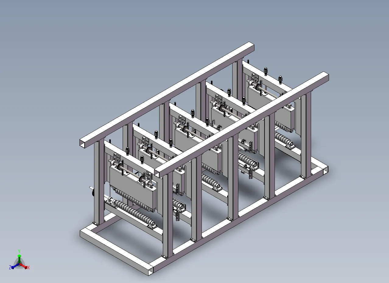 Z2906-膜式水冷壁管屏焊机设计【含SW三维图】