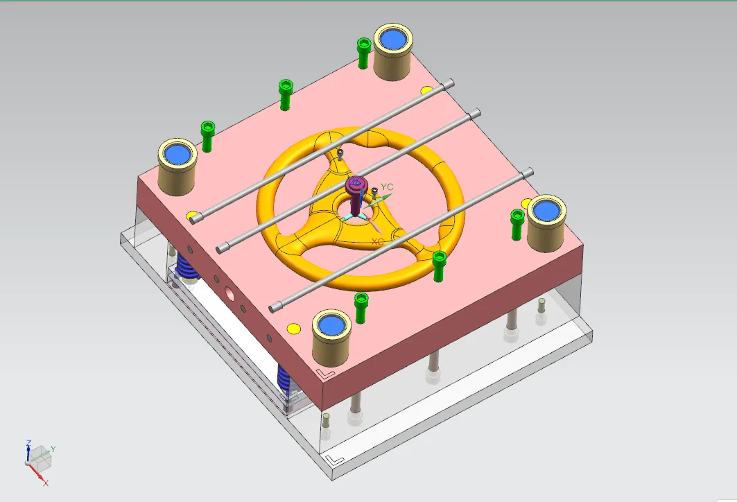 Z2963-方向盘注塑模具设计